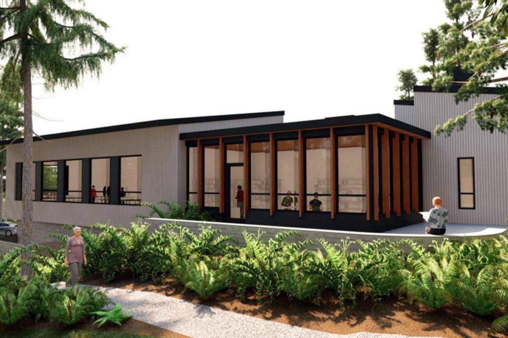 Wenzlau Architects courtesy photos
The library, facing east.