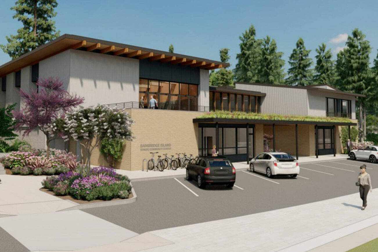 The south entrance of the building, off Brien Drive SE.