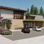 The south entrance of the building, off Brien Drive SE.