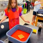 Each four-week camp has a different art theme for students to dive into.