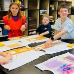 The camps provide additional hands-on art opportunities for students.