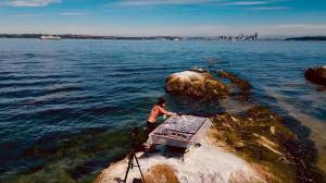 Benjamin Judah Harrison courtesy photos
Blakely Rock lost art excursion.