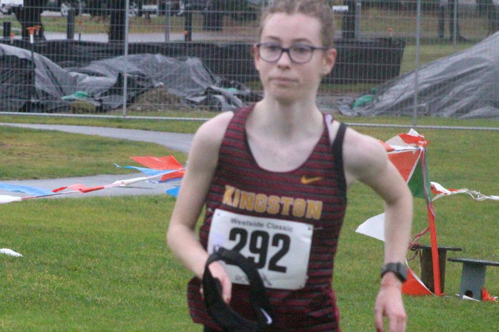Kingston Buccaneer Emma Grice finished third in the 2A girls 5K Nov. 1 in Tacoma.