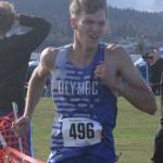 Olympic Trojan Caleb Davis finished second in the 2A boys 5K event Nov. 1 in Tacoma.