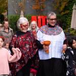 BIMA courtesy photos
Cynthia Sears (left) and Alice Mendoza (right) walk in the procession of the butterflies during the Día de los Muertos celebration on Bainbridge Island Nov. 1.
