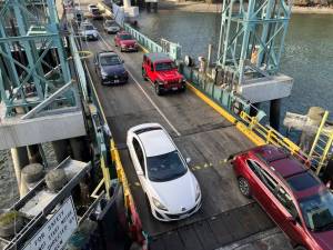 File photo
Vehicles boarding a ferry at the Bainbridge terminal.