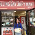 Jiffy Mart in Rolling Bay received the award for Youth-Friendly Business.
