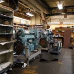 Joshua Kornfeld/Kitsap News Group photos
A look inside the engine repair shop at the Eagle Harbor facility.
