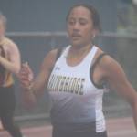 Luke Caputo/Kitsap News Group photos
Bainbridge Spartan Maya Jimenez competes in the girls 100-meter dash April 15 at Integrity Roofing Stadium in Bremerton.