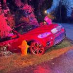 Mike De Felice/Kitsap News Group photos 
Deputy Rob Corn of the Kitsap County Sheriffs Office was dispatched to a car backing off the roadway in Bremerton. The driver was arrested for DUI.