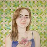 Emma Jackson courtesy image
Jackson took first place for watercolor/graphite/collage.