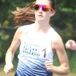 Spartan Vega Hendrickson won the girls 3200-meter event May 9 at the Olympic League Championships at North Mason High School.