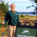 BI Parks courtesy photo
Stewardship program manager Sierra Kross has been named the recipient of the 2026 Emerging Professional Award by the Washington Recreation & Park Association.