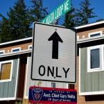 The dedication sign in honor of longtime Bainbridge Island volunteer firefighter Gary Nolta, who passed away in 2022, was presented at a ceremony June 11.