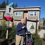 Joshua Kornfeld/Kitsap News Group photos
Former BIFD volunteer Jim Dow, who served with Nolta for 32 years, speaks at the ceremony June 11.