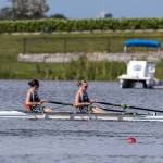 Amanda Pekasky courtesy photos
Bainbridge Island Rowing junior athletes Quinn Jackson and Vail Manning placed 20th in the doubles event at the U.S. Rowing Youth National Championships earlier this month in Sarasota, Florida.