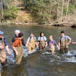NYSDEC courtesy photos
The Hudson River Eel Project began in 2008, with help from volunteers, students and interns such as Ford.