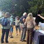 An informational meeting about the upcoming controlled burn was held July 23 at Hilltop meadow.