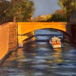 An oil painting by Fatima Young.