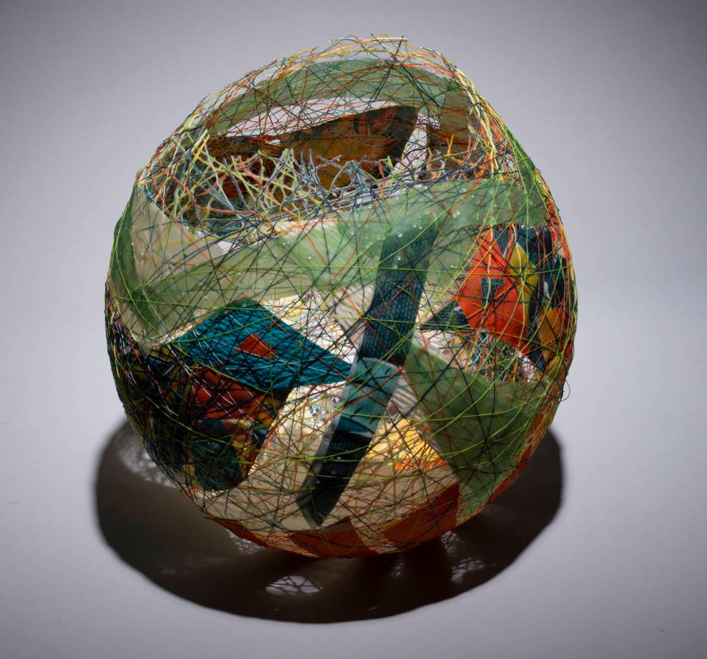 Fiber art by Kate Dwyer.